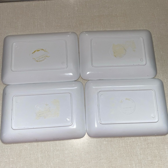 RDE‎ Imports Mini Melamine Tray Set (4)Barbara H Rubin 1989 Grape Basket Italy - Picture 13 of 15